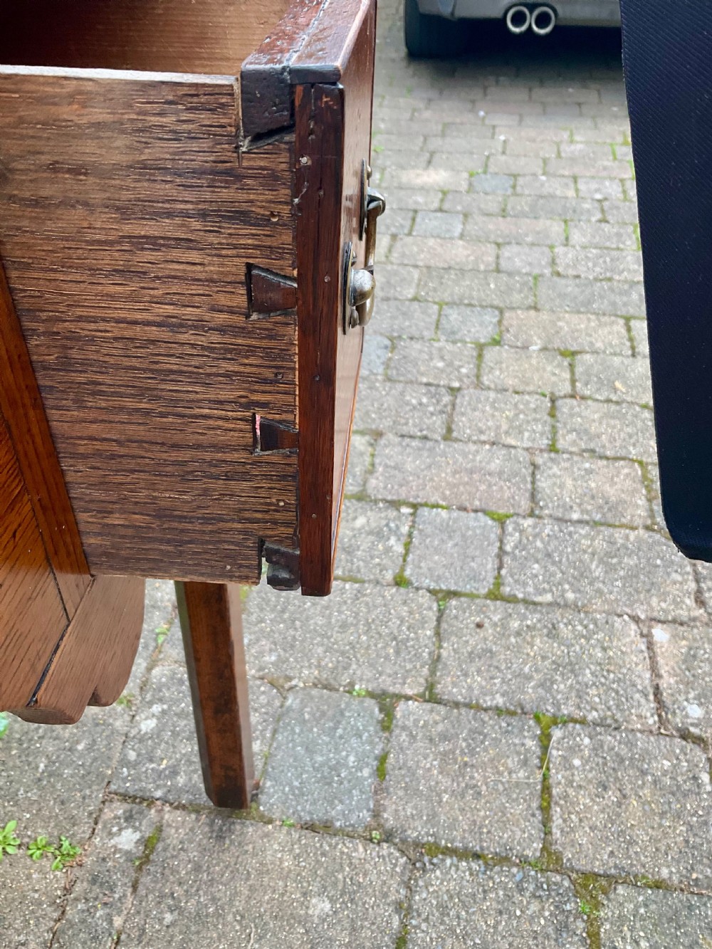 Georgian Oak Low Boy View VII