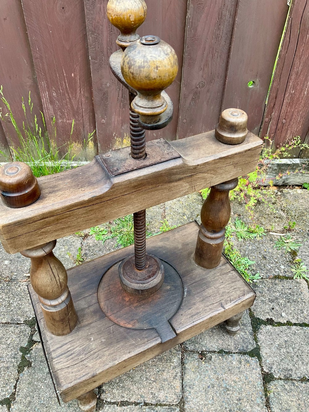 Early 20th C Grape or Fruit Press