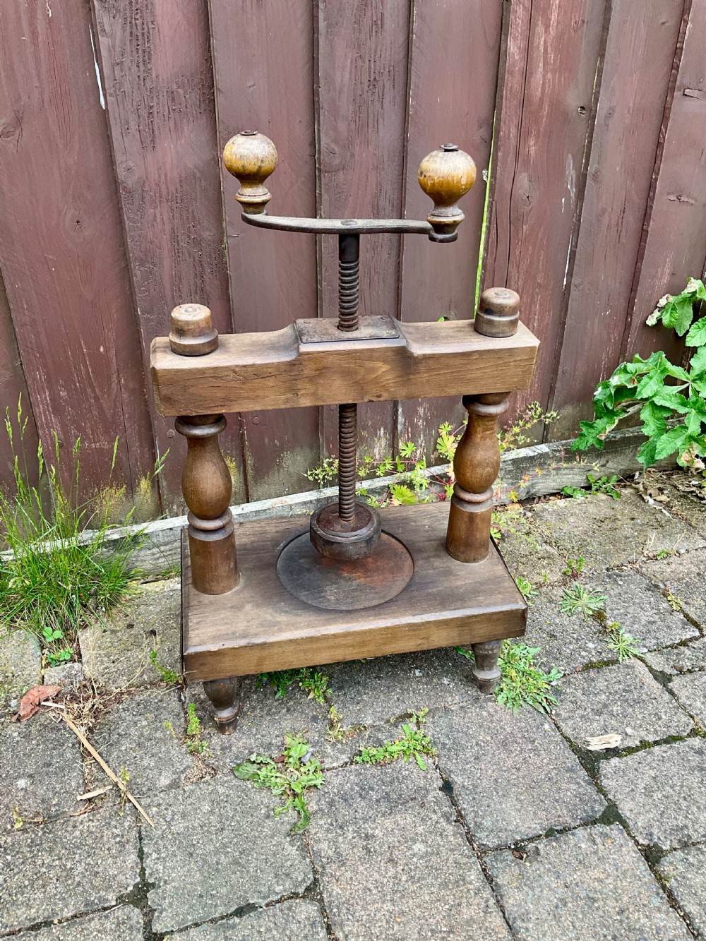Early 20th C Grape or Fruit Press View II