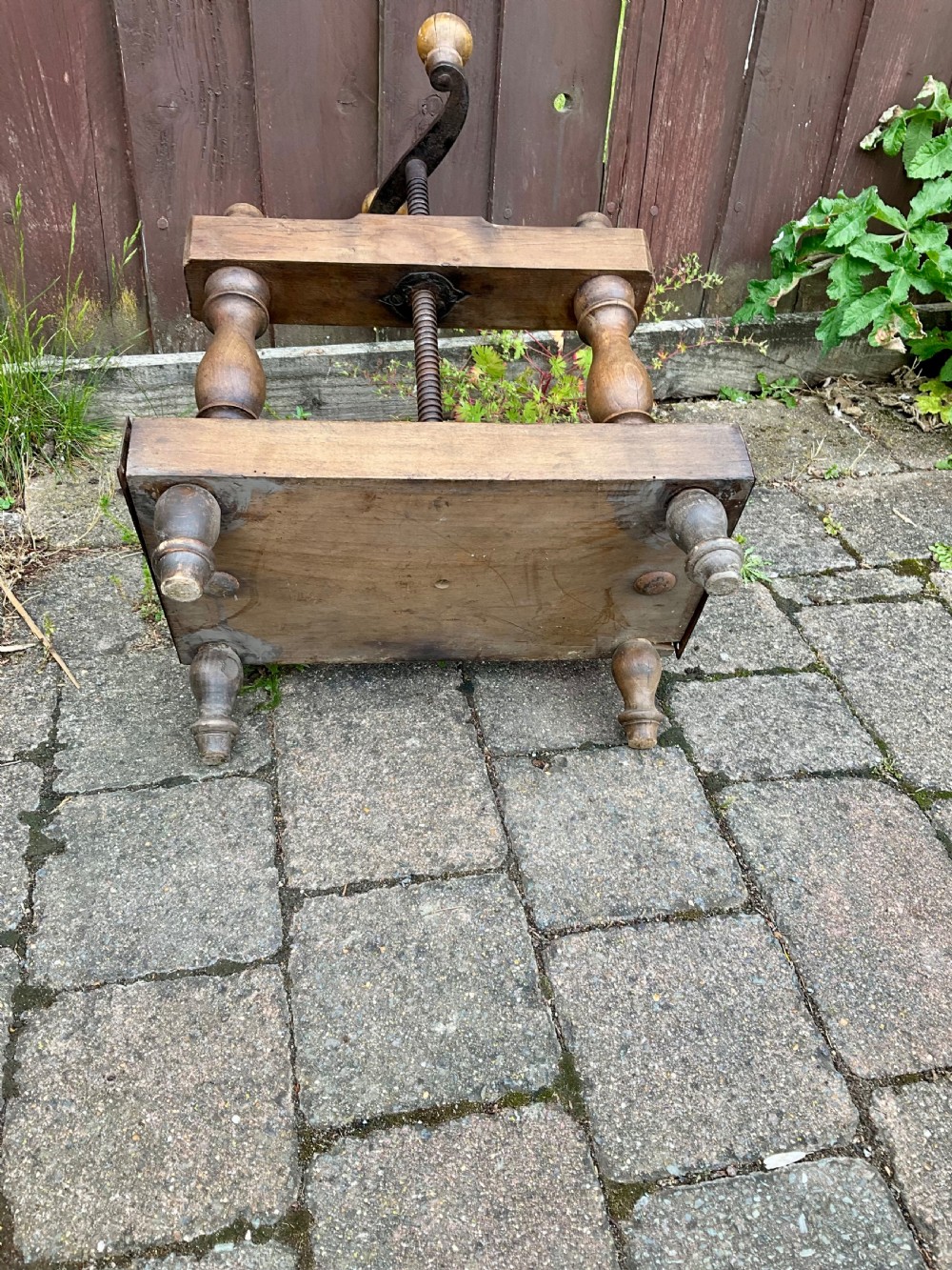 Early 20th C Grape or Fruit Press View IV