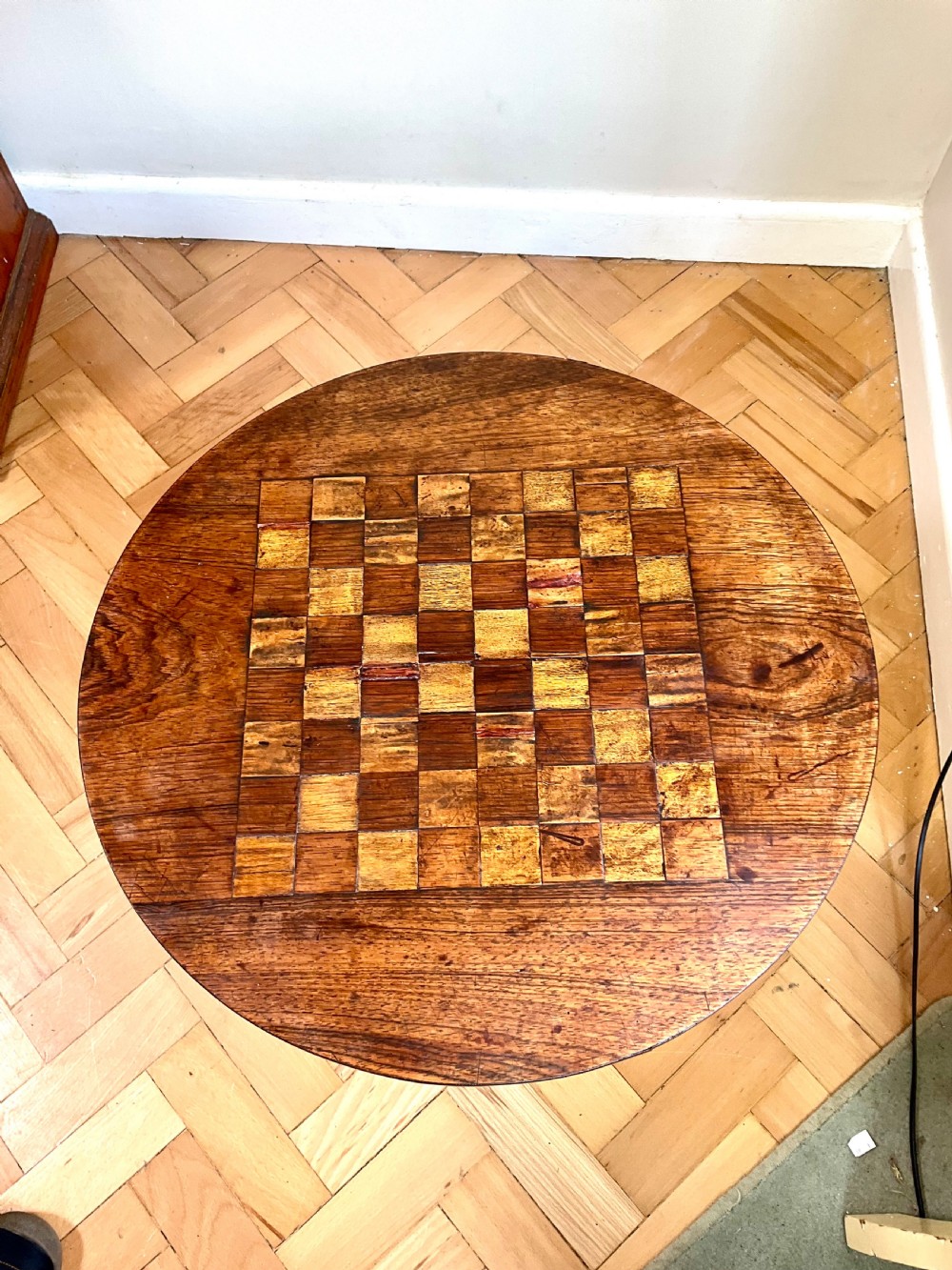 19thC Games Chess Coffee Occasional Table View II