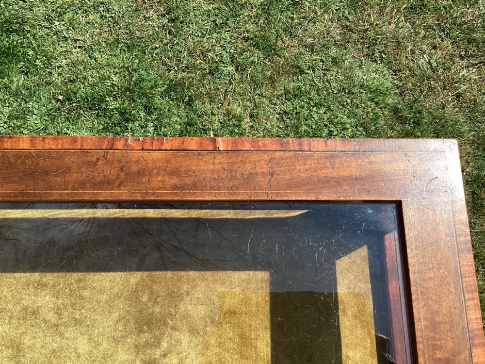 Edwardian inlaid mahogany bijouterie display table vitrine View VII