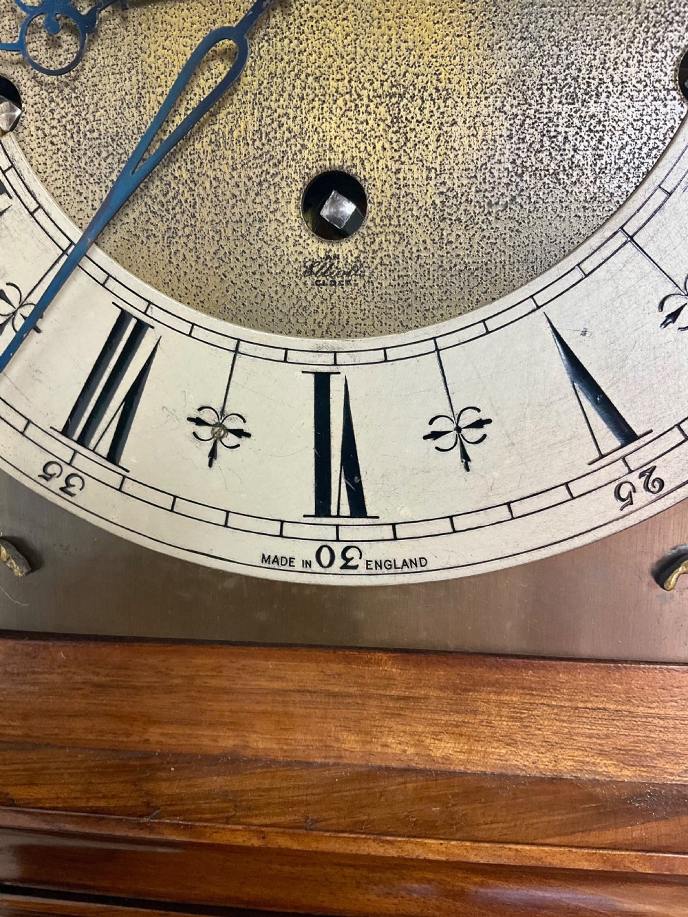 Walnut Musical Chiming Elliott Grandmother Longcase Clock View VI