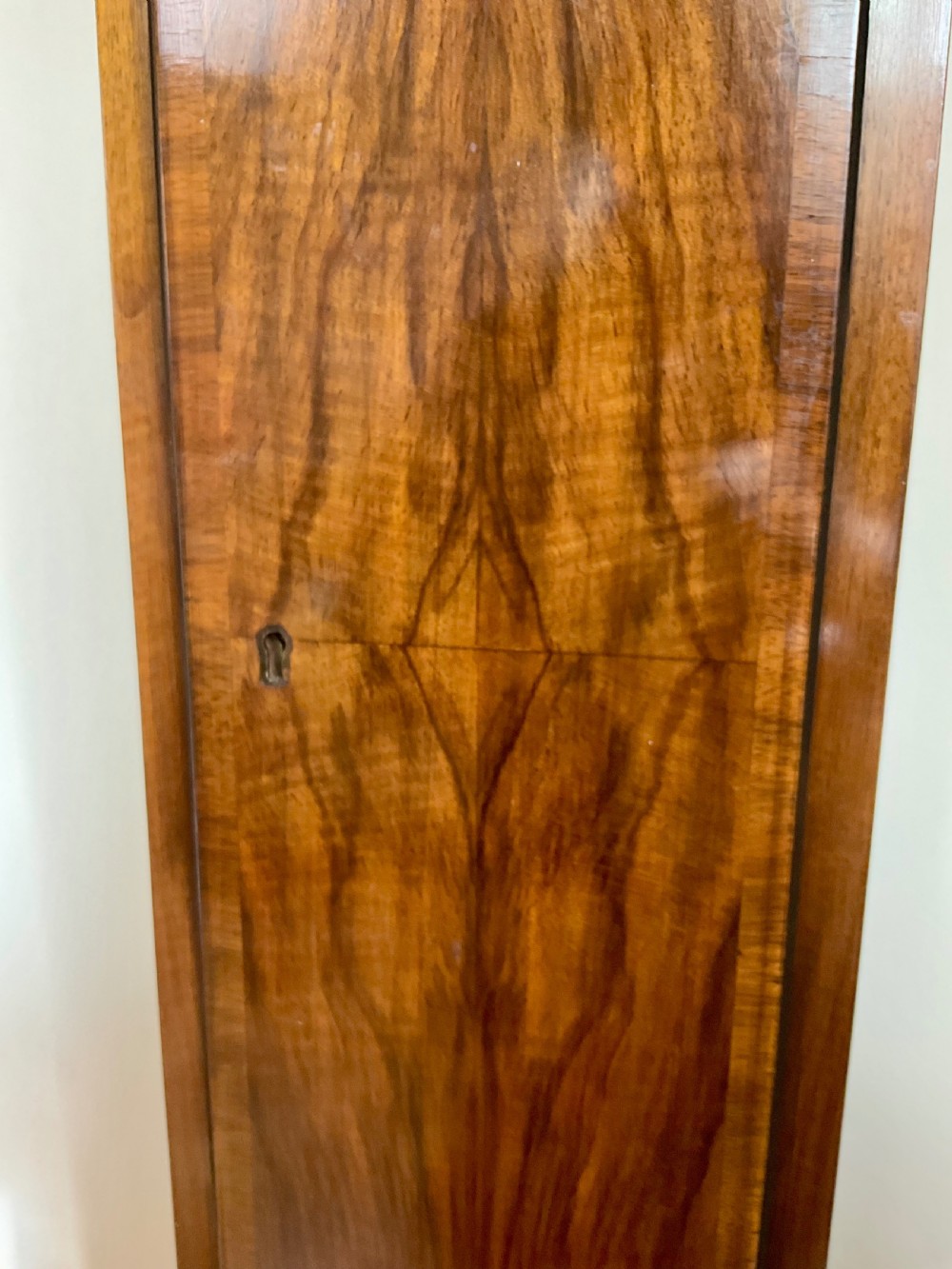 Walnut Musical Chiming Elliott Grandmother Longcase Clock View XII