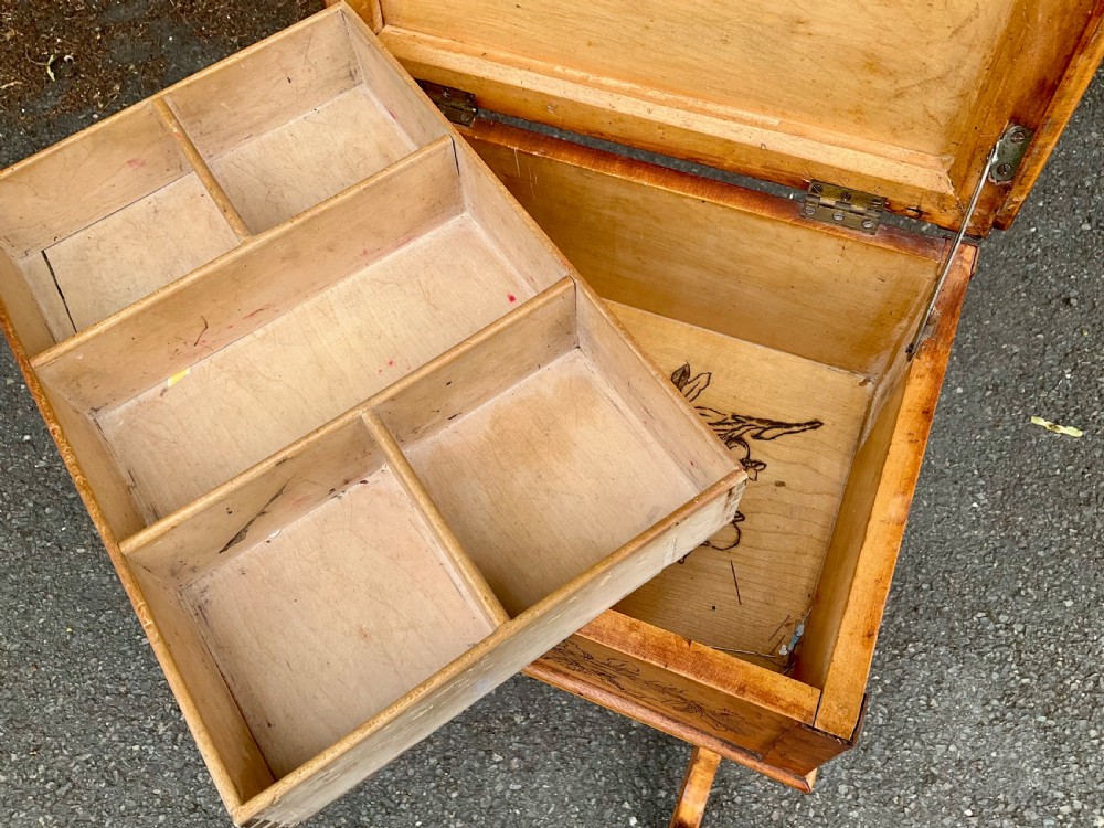 Sewing Box Table View IV