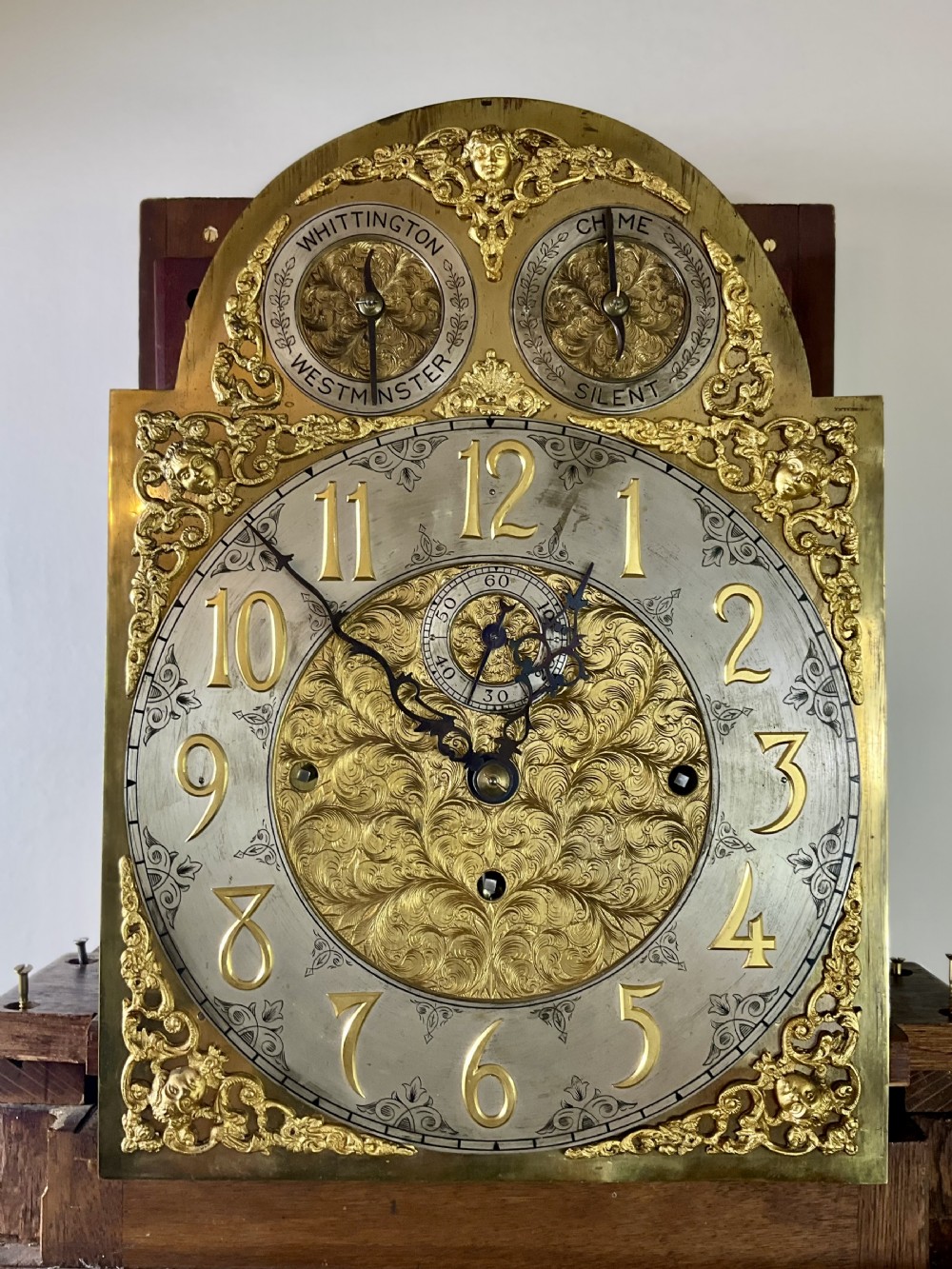 Quarter Chiming Tubular Bell Longcase Regulator Clock View XXI