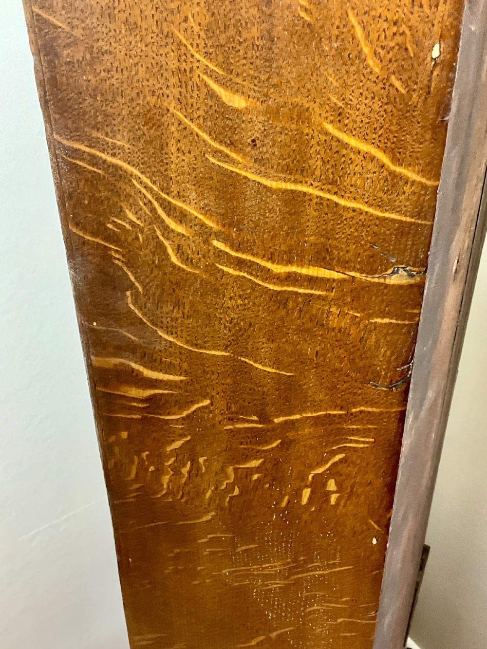 Small Georgian Oak Grandfather Longcase Clock View IV
