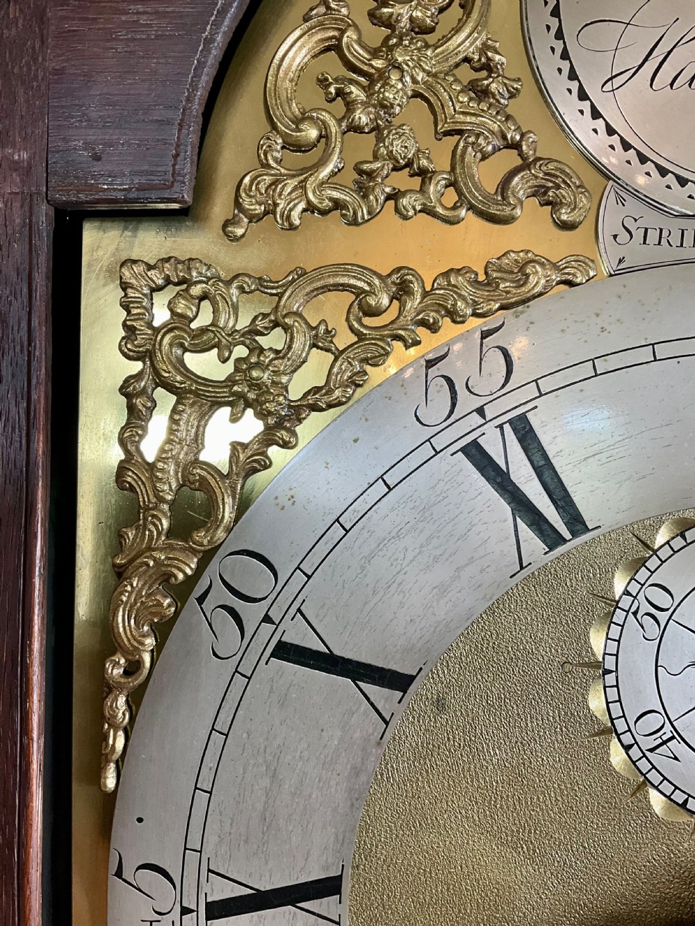 Early Georgian Small Longcase Clock - Silent Lever View IV