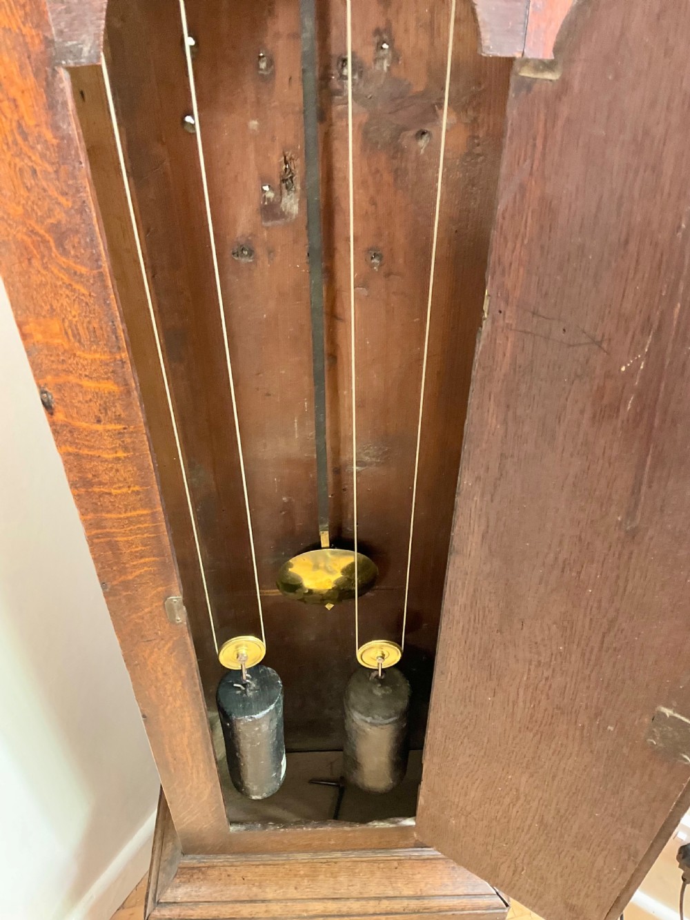 Early Georgian Small Longcase Clock - Silent Lever View VII