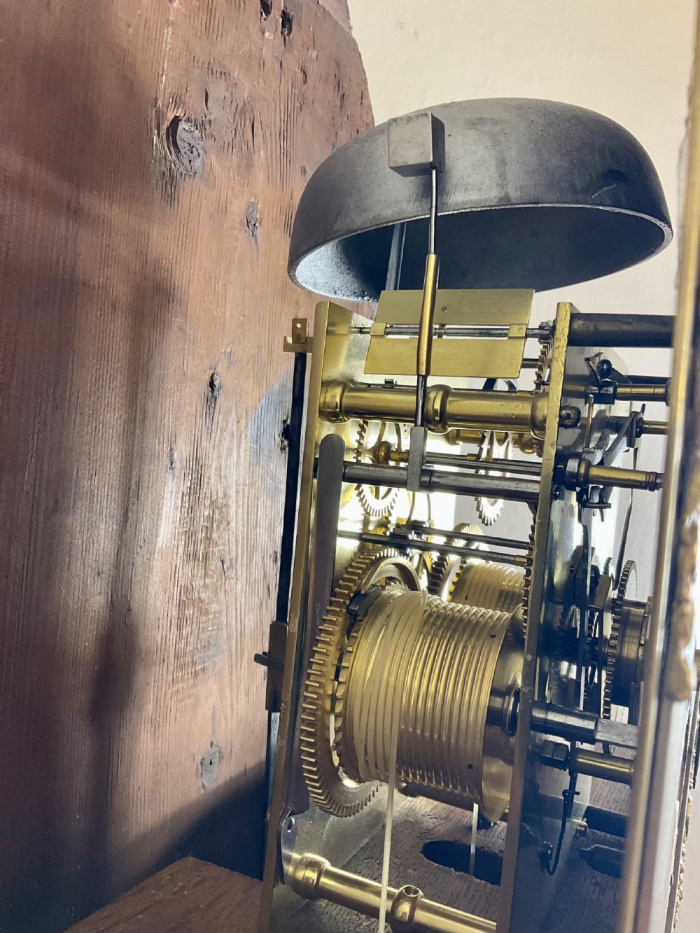 Early Georgian Small Longcase Clock - Silent Lever View X