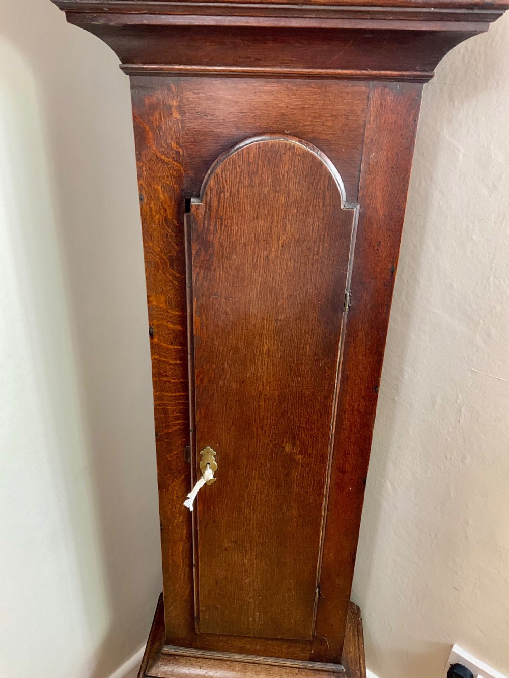 Early Georgian Small Longcase Clock - Silent Lever View XII