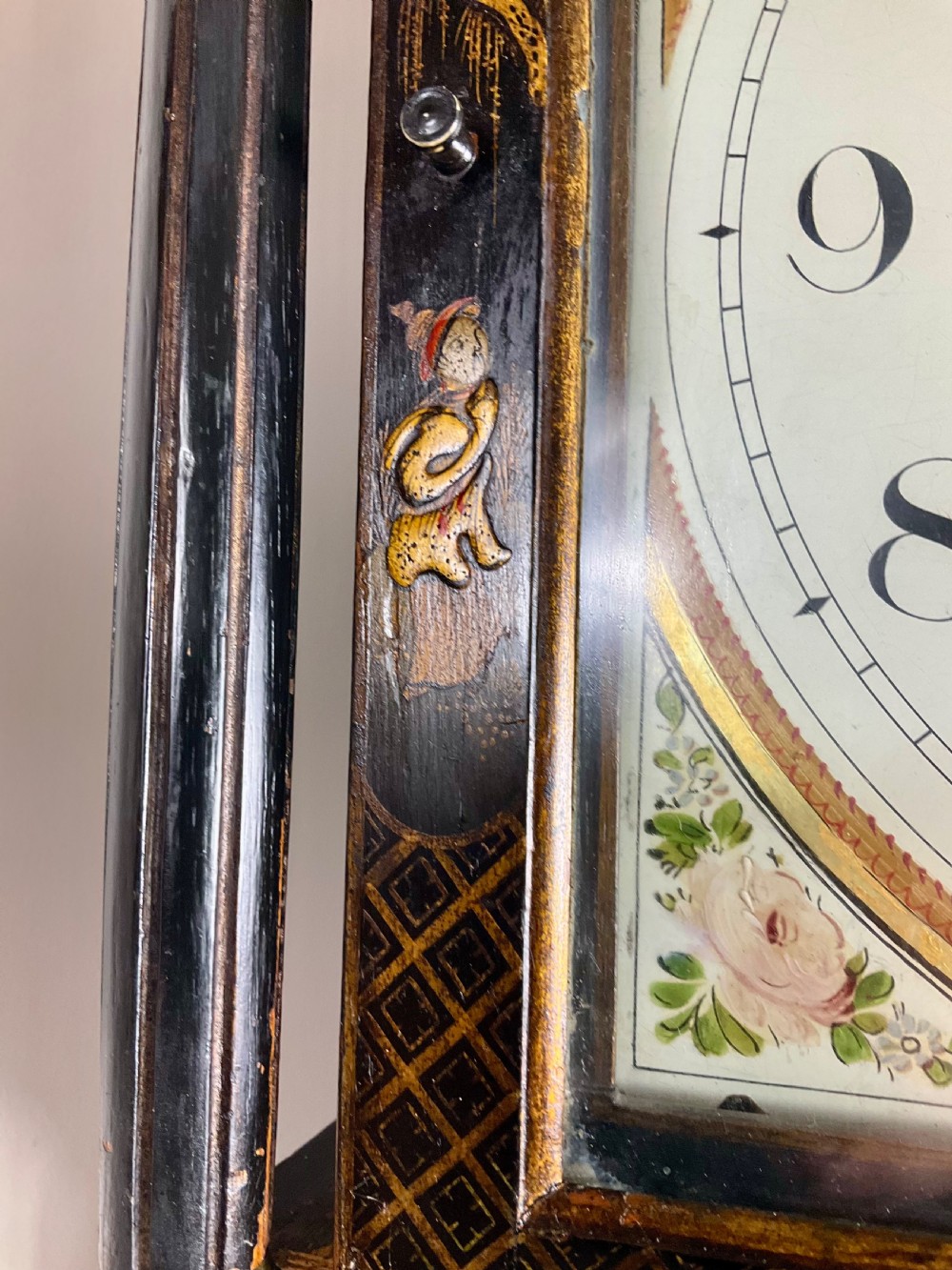Late 18th Century Chinoiserie Design Longcase Clock View X