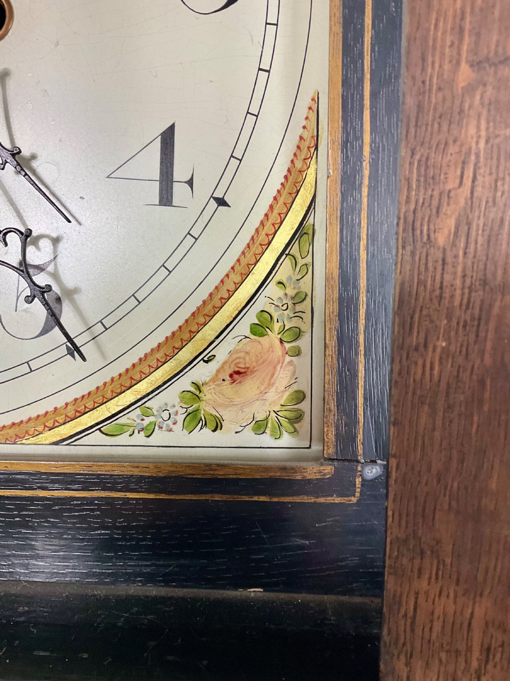 Late 18th Century Chinoiserie Design Longcase Clock View XII