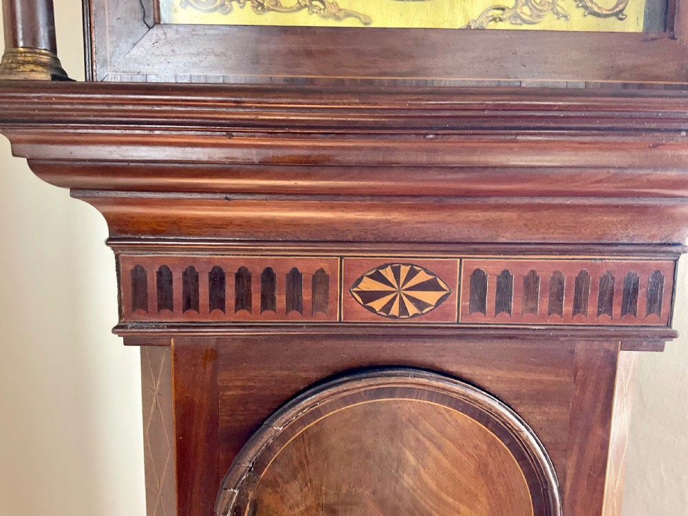 1770 “Marriage” Clock - Georgian Mahogany Longcase View III