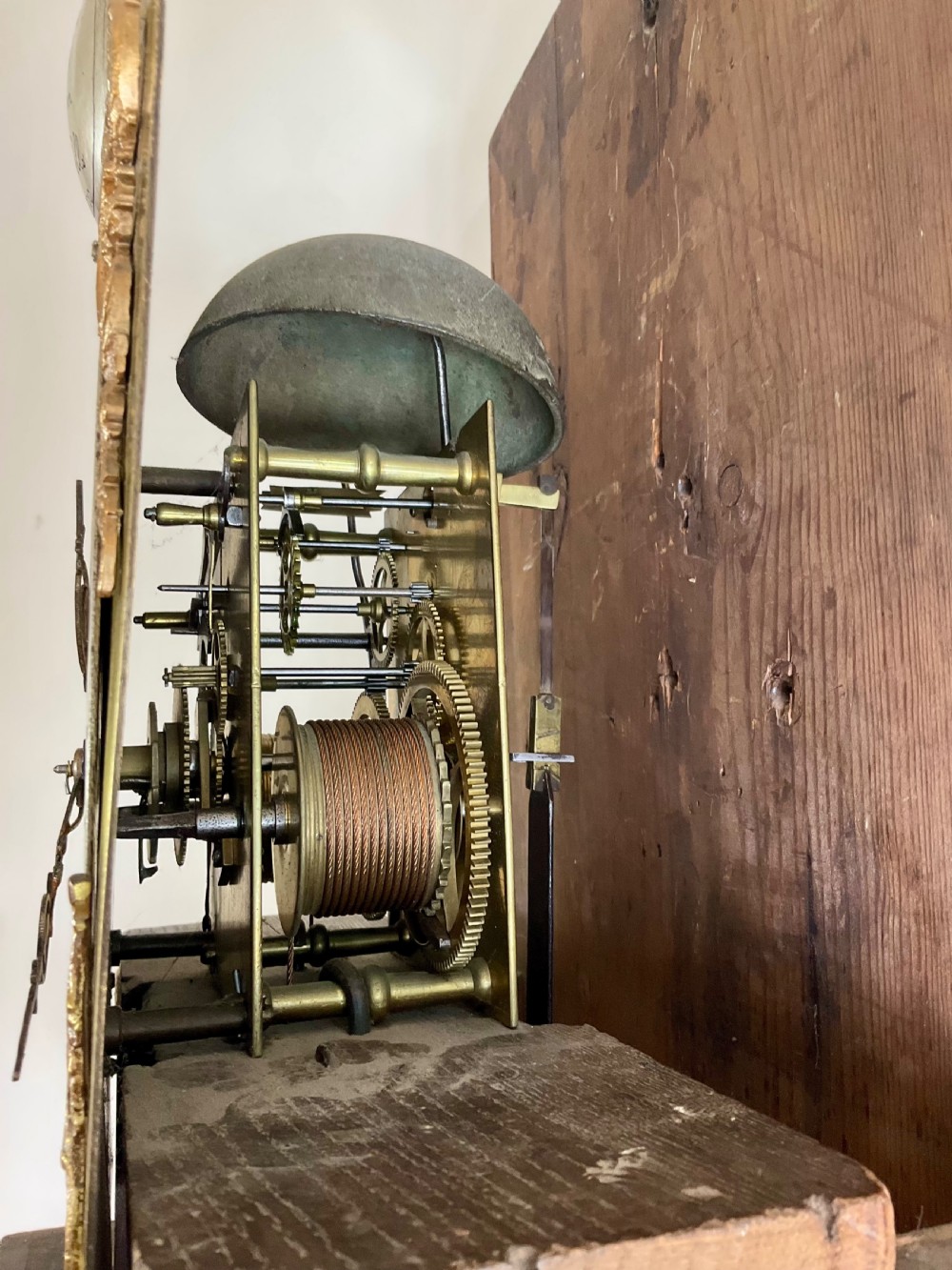 1770 “Marriage” Clock - Georgian Mahogany Longcase View VI