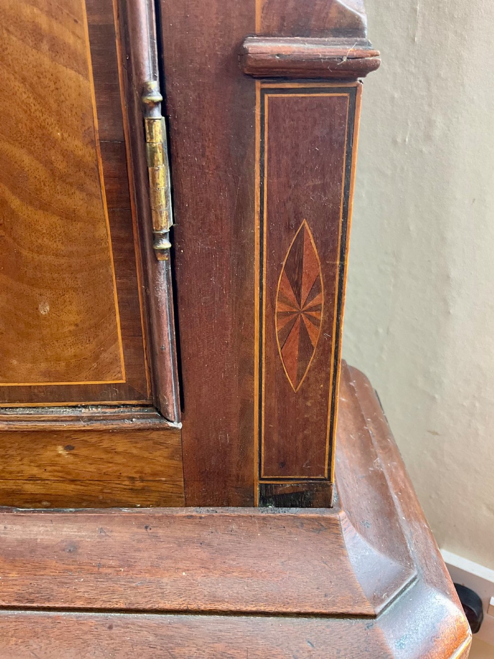 1770 “Marriage” Clock - Georgian Mahogany Longcase View IX