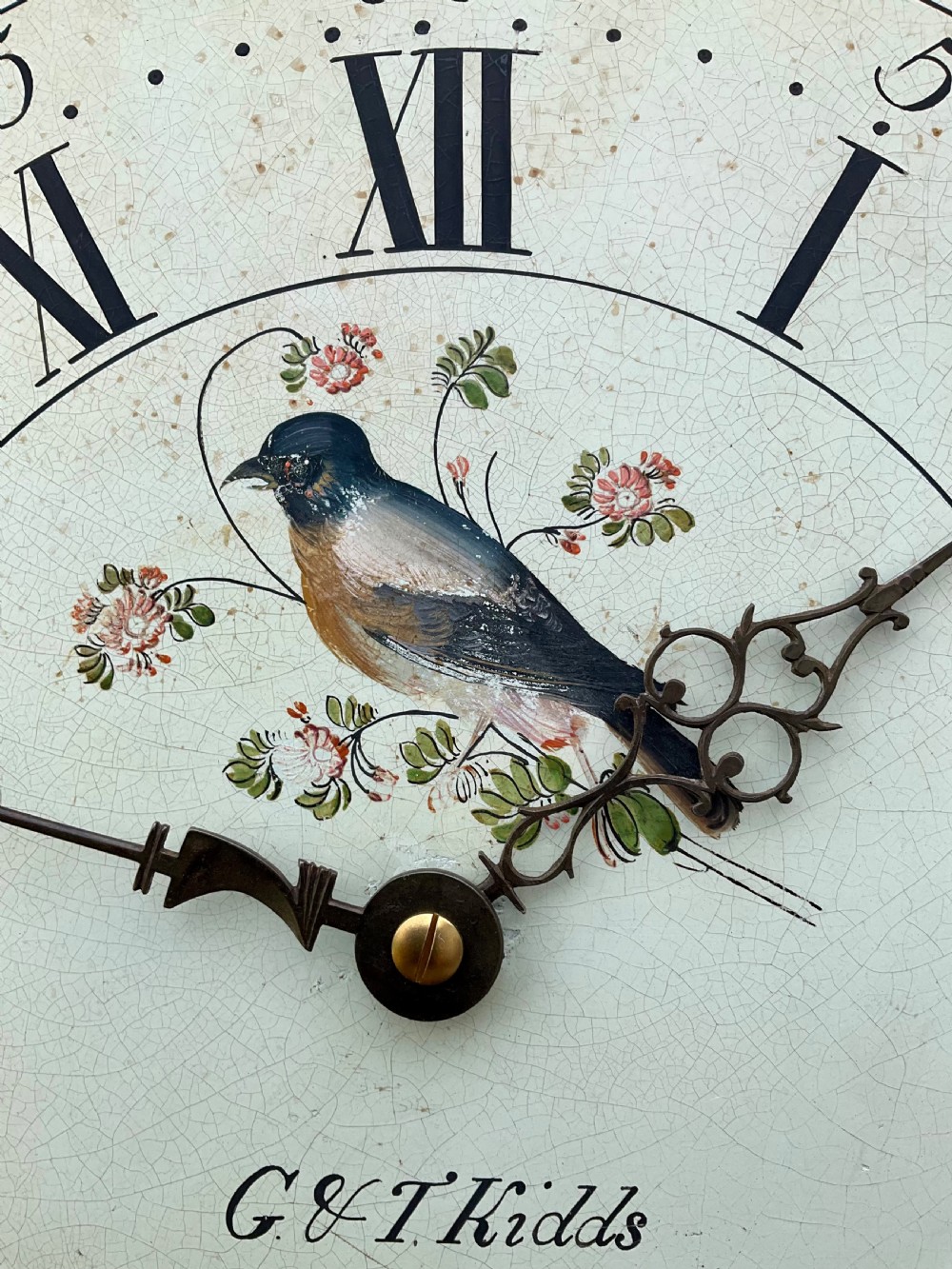 19th Century Small Slim Grandfather Longcase Clock View III