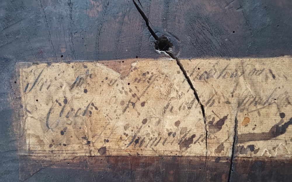 Smart Small Georgian Oak Grandfather Longcase Clock View V