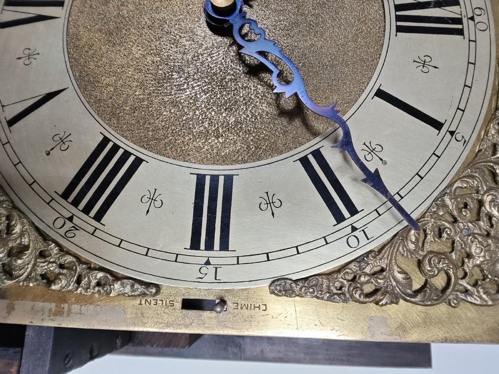 Astragal Glazed Quarter Chiming Grandmother Longcase Clock  View V