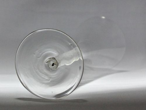 GEORGIAN ENGLISH MULTI SPIRAL AIR TWIST TOASTING GLASS - ADDITIONAL PHOTO 2