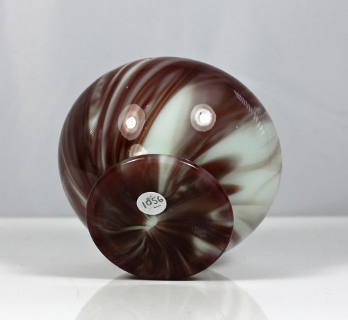 VICTORIAN SMALL LOETZ CARNEOL VASE - ADDITIONAL PHOTO 2