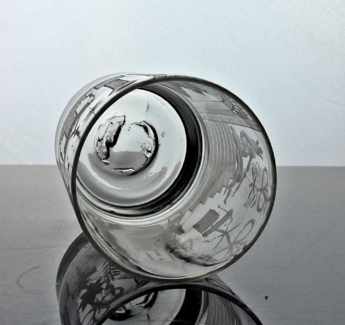 GEORGIAN ENGLISH MASONIC ENGRAVED TUMBLER - ADDITIONAL PHOTO 6