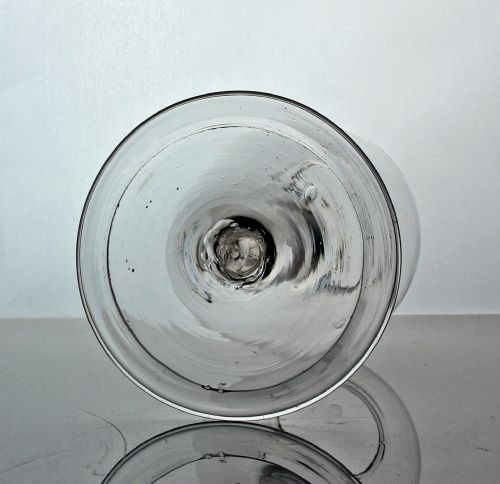 GEORGIAN PLAIN STEM OIL LAMP - ADDITIONAL PHOTO 2