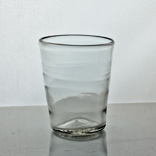 georgian small lynn glass tumbler - CATEGORY: ANTIQUE GLASS - DATED 18TH CENTURY