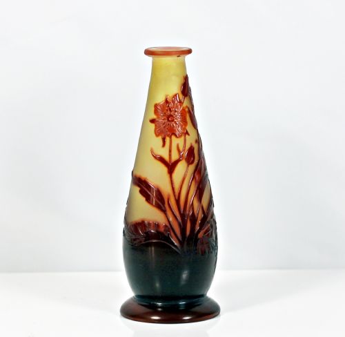 GALL CAMEO GLASS BUD VASE - ADDITIONAL PHOTO 1