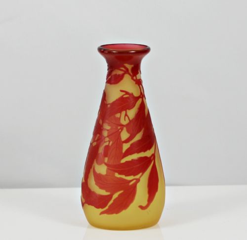 GALL CAMEO GLASS BUD VASE - ADDITIONAL PHOTO 1