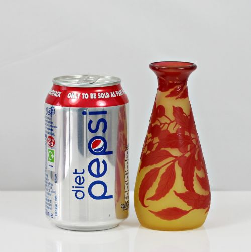 GALL CAMEO GLASS BUD VASE - ADDITIONAL PHOTO 4