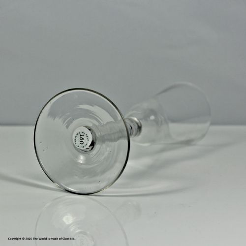 GEORGIAN DOUBLE SERIES OPAQUE TWIST ALE GLASS EXTENDED OGEE BOWL - ADDITIONAL PHOTO 3