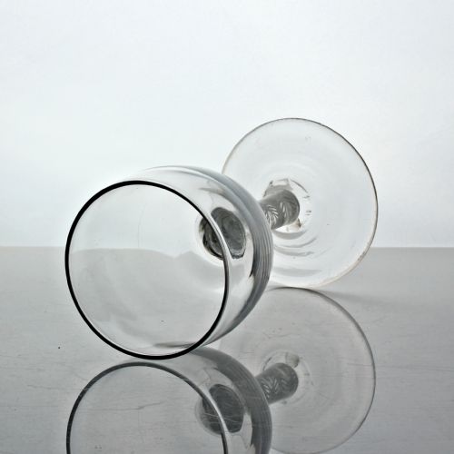 GEORGIAN DOUBLE SERIES OPAQUE TWIST STEM WINE GOBLET OVOIDSHAPED BOWL - ADDITIONAL PHOTO 1