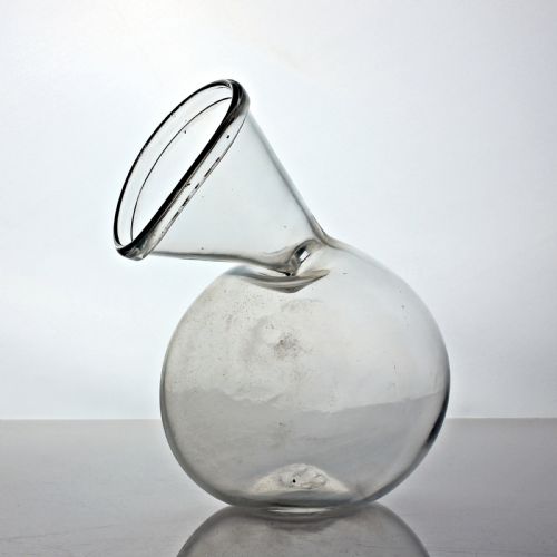 victorian glass lady's companion or shewee - CATEGORY: ANTIQUE GLASS - DATED 19TH CENTURY