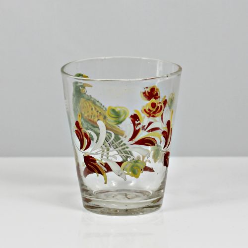 GEORGIAN CONTINENTAL POLYCHROME ENAMELLED BEAKER - ADDITIONAL PHOTO 1