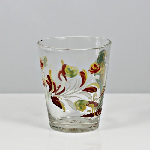 GEORGIAN CONTINENTAL POLYCHROME ENAMELLED BEAKER - ADDITIONAL PHOTO 3