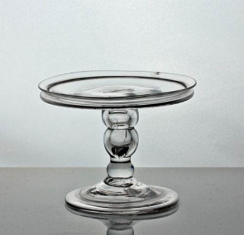 GEORGIAN RARE BALUSTER STEM PATCH STAND - ADDITIONAL PHOTO 1
