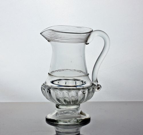 GEORGIAN RARE SMALL GADROONED COIN JUG - ADDITIONAL PHOTO 1