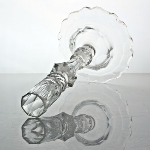 GEORGIAN COMPOSITE STEM CANDLESTICK - ADDITIONAL PHOTO 1