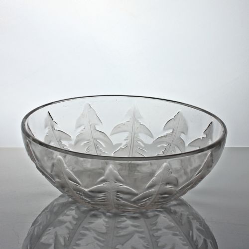 REN LALIQUE PISSENLIT PATTERN STANDARD BOWL 24 CM - ADDITIONAL PHOTO 1