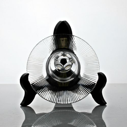 GEORGIANWILLIAM IV MOUTHBLOWN CUT GLASS PRESERVE BOWL OR BUTTER TUB - ADDITIONAL PHOTO 5