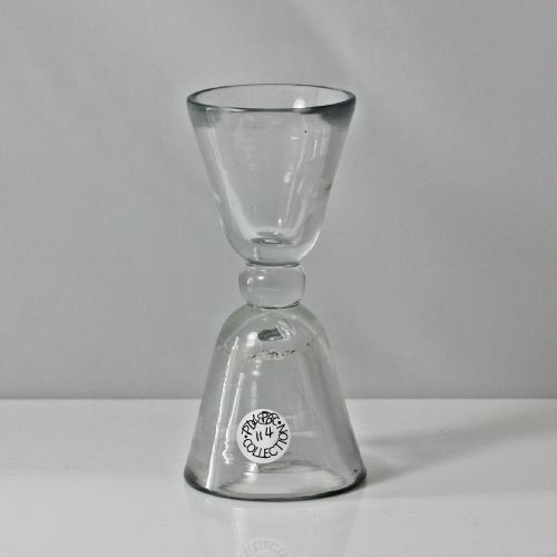 GEORGIAN DOUBLE BOWL BALUSTER WINE GLASS - ADDITIONAL PHOTO 2