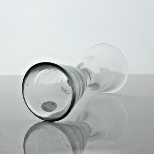 GEORGIAN DOUBLE BOWL BALUSTER WINE GLASS - ADDITIONAL PHOTO 3
