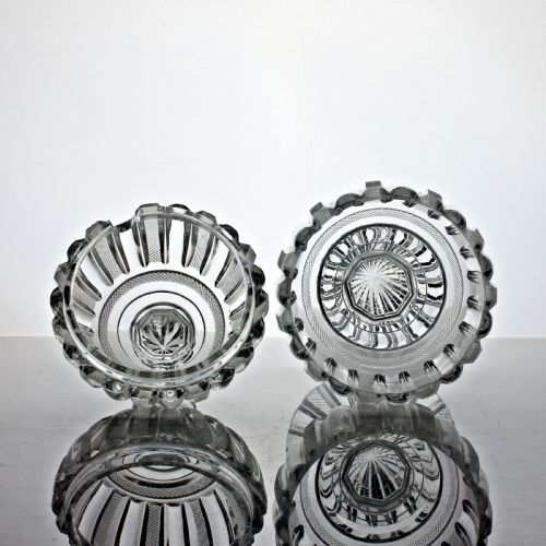 ASPREY CO GEORGIAN CUT GLASS PRESERVE POT - ADDITIONAL PHOTO 2