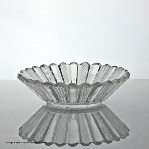 ASPREY CO GEORGIAN CUT GLASS PRESERVE POT - ADDITIONAL PHOTO 4