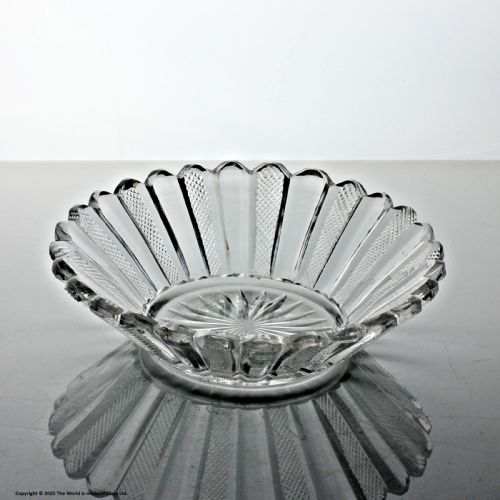 ASPREY CO GEORGIAN CUT GLASS PRESERVE POT - ADDITIONAL PHOTO 5