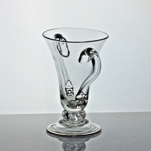GEORGIAN DOUBLE HANDLE JELLY GLASS - ADDITIONAL PHOTO 1