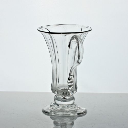 GEORGIAN SINGLE HANDLE PANELMOULDED JELLY GLASS - ADDITIONAL PHOTO 3