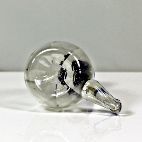 VICTORIAN BIRD FEEDER BLUE GLASS FINIAL - ADDITIONAL PHOTO 6