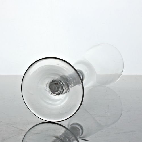 GEORGIAN DOUBLE SERIES OPAQUE TWIST ALE GLASS - ADDITIONAL PHOTO 2
